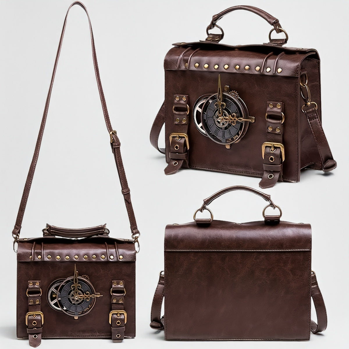 Retro Steampunk Crossbody Bag