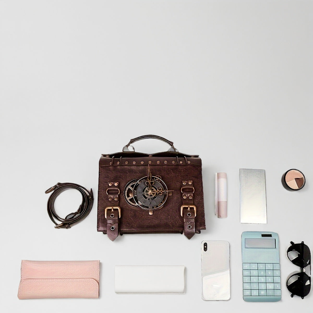 Retro Steampunk Crossbody Bag