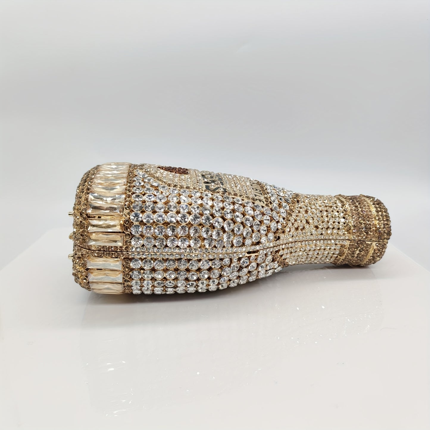 Champagne Bottle Rhinestone Crystal bag