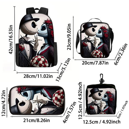 A 4pc  Stylish Nightmare Before Christmas  Set