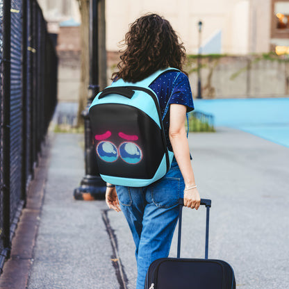 LED 17 Inch Backpack- Cool DIY Pixel Art Animation Programming Backpack