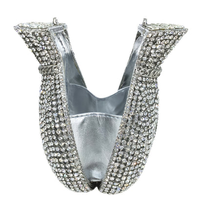 Crystal Money Bag - Crossbody Chain Shoulder Bag